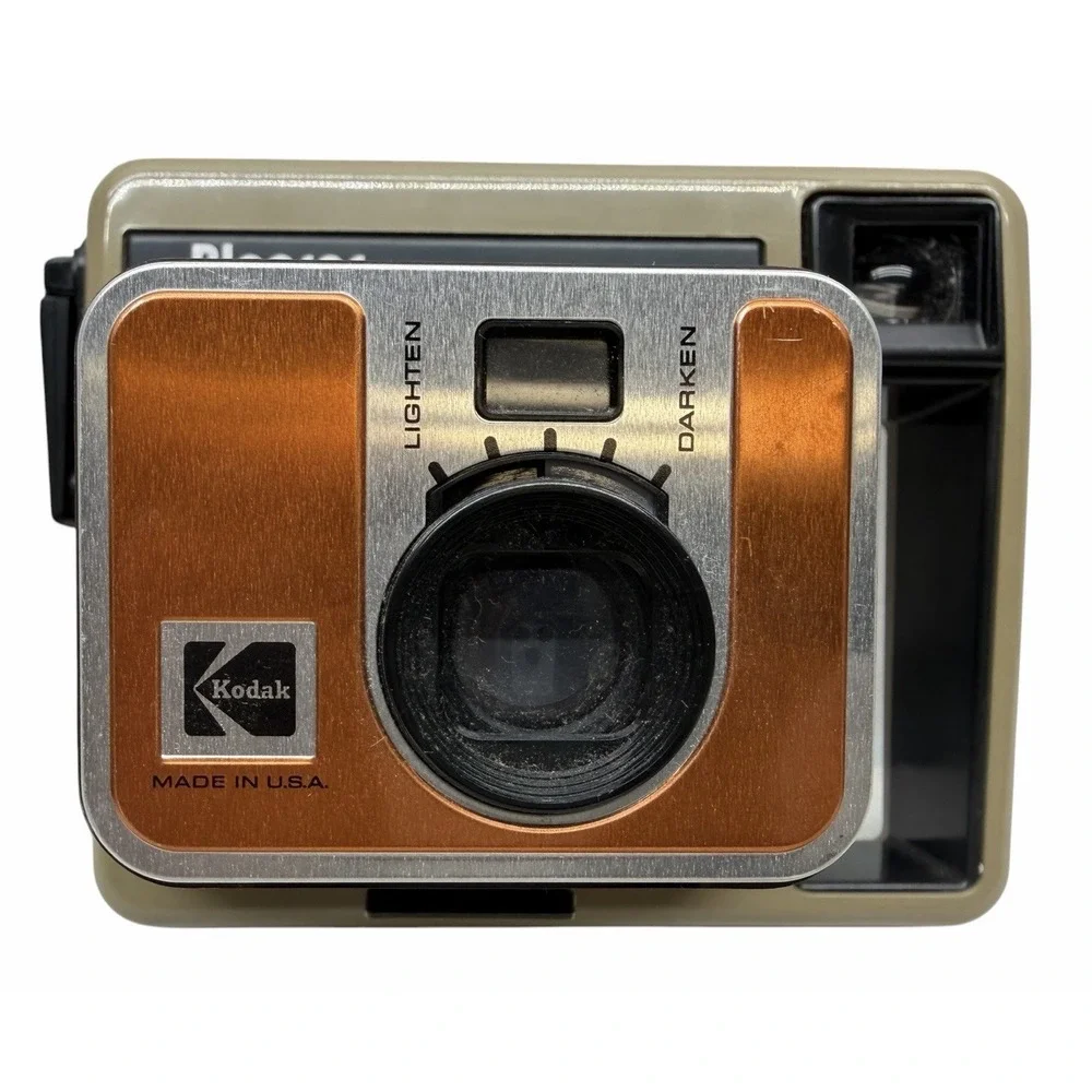 Kodak Pleaser Instant Camera A61D CAT 101-8233 w/ Manual Vintage USA Untested